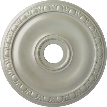 Ekena Millwork Jackson Ceiling Medallion (Fits Canopies up to 5 1/8"), 20"OD x 3 5/8"ID x 1"P, Flash Copper CM20JAFCS